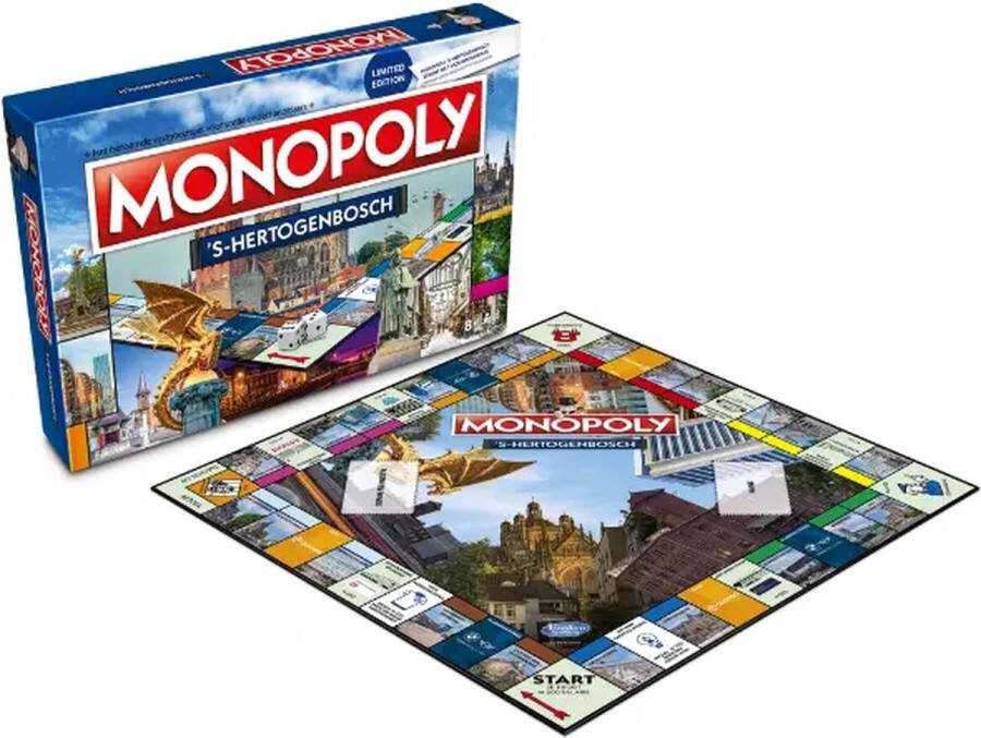 Hasbro Gaming MONOPOLY SPEL 'S-HERTOGENBOSCH LIMITED EDITION