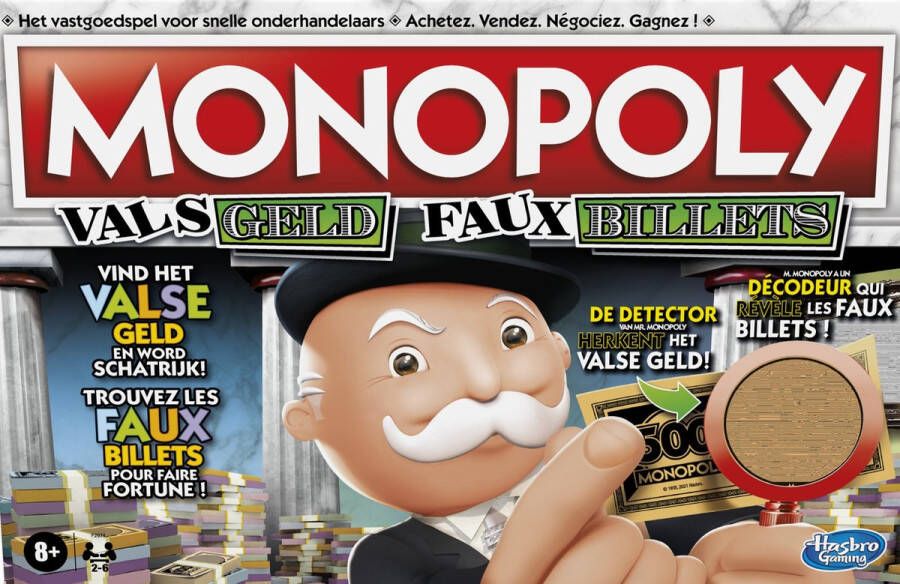 Hasbro Gaming Monopoly Vals Geld