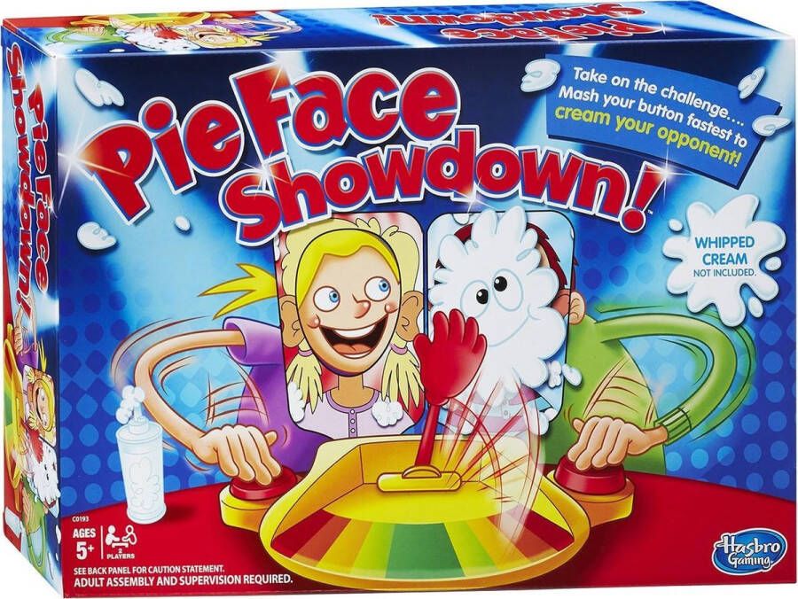 Hasbro Gaming Pie Face Showdown Actiespel
