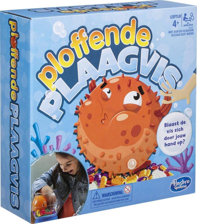 Hasbro Gaming Ploffende Plaagvis Kinderspel