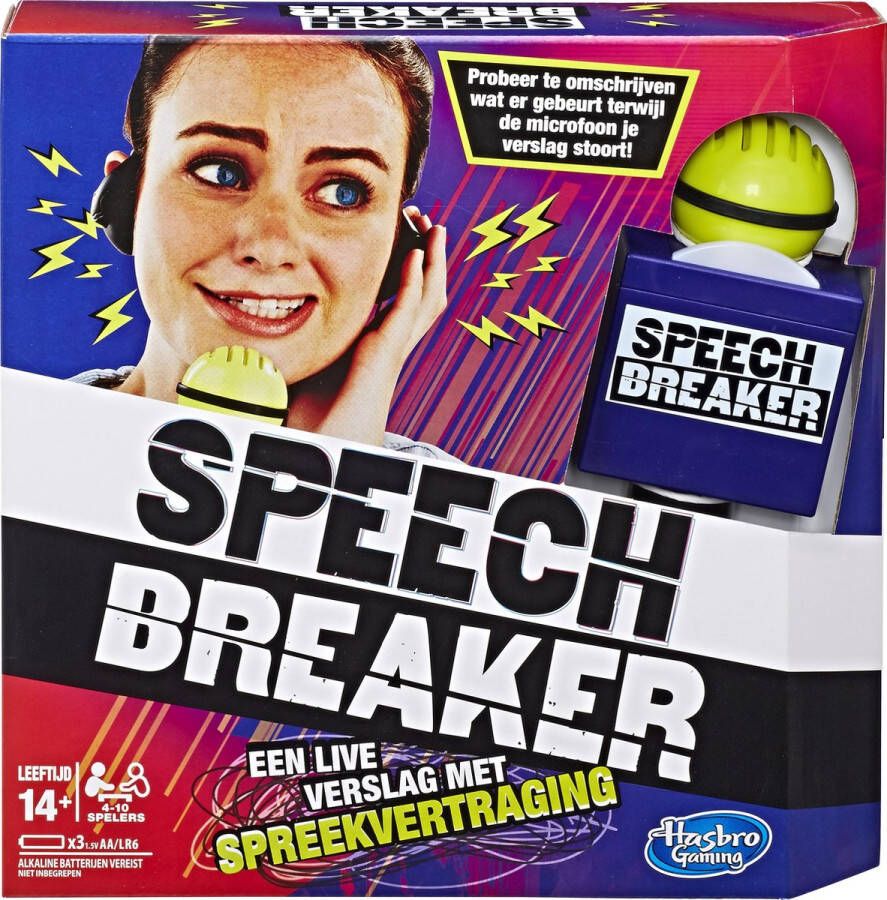 Hasbro Gaming Speech Breaker Actiespel