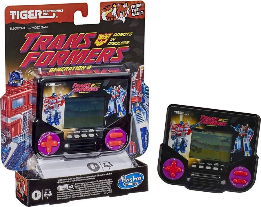 Hasbro Gaming Tiger Electronics Transformers Editie