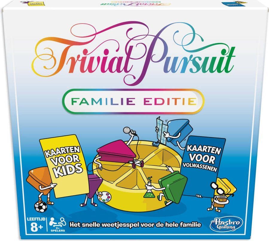 Hasbro Gaming Trivial Pursuit Familie Belgische Editie Bordspel