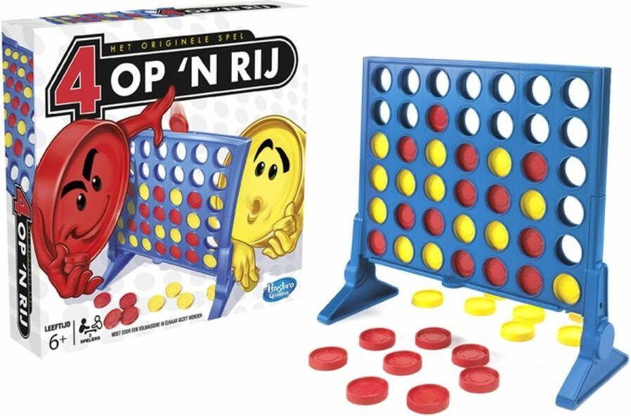 Hasbro gezelschapsspel Vier op 'n rij Classic
