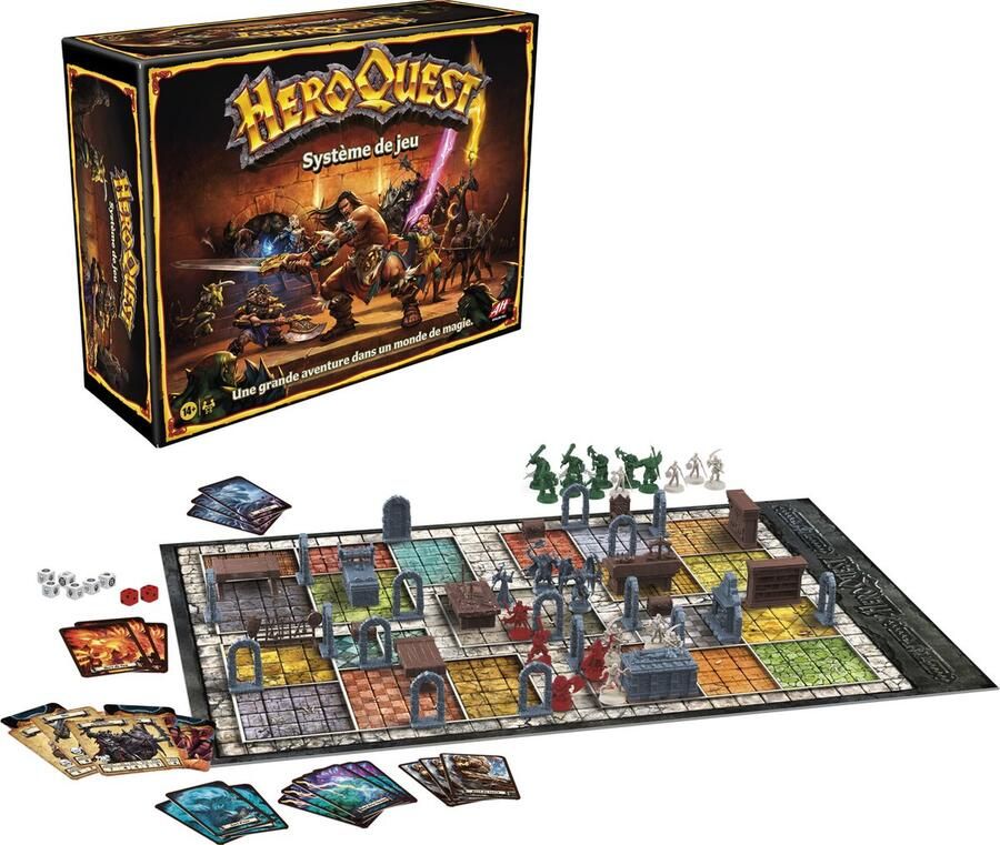 Hasbro HeroQuest Système de jeu Bordspel (Franstalig)