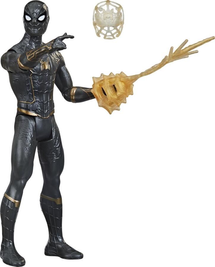 Hasbro Marvel Spider-man Mystery Web Gear Black And Gold Suit