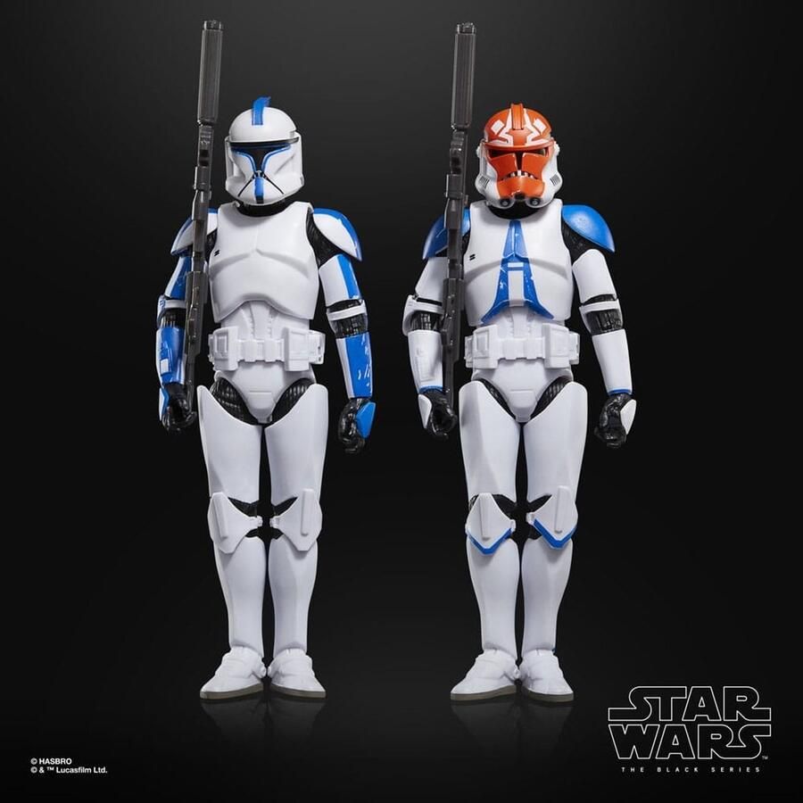 Hasbro Star Wars: Ahsoka Black Series Action Figure 2-Pack Phase I Clone Trooper Lieutenant & 332nd Ahsoka's Clone Trooper 15 cm