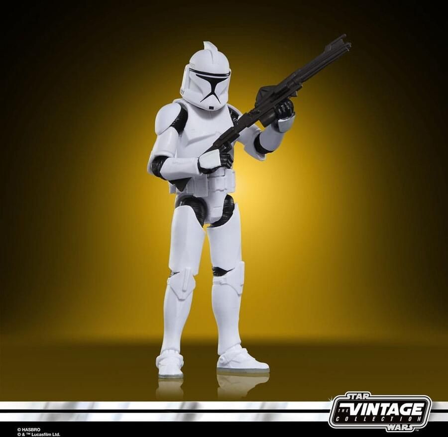 Hasbro Star Wars Episode II Vintage Collection Action Figure Phase I Clone Trooper 10 cm