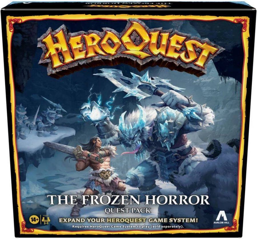 Hasbro Gaming HeroQuest: The Frozen Horror Bordspel Uitbreiding (Engelstalig)
