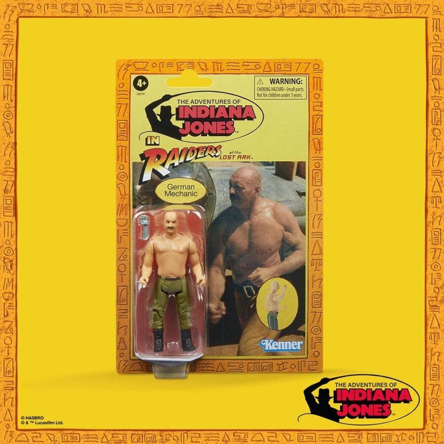 Hasbro Indiana Jones RE LOUTH Actiefiguur