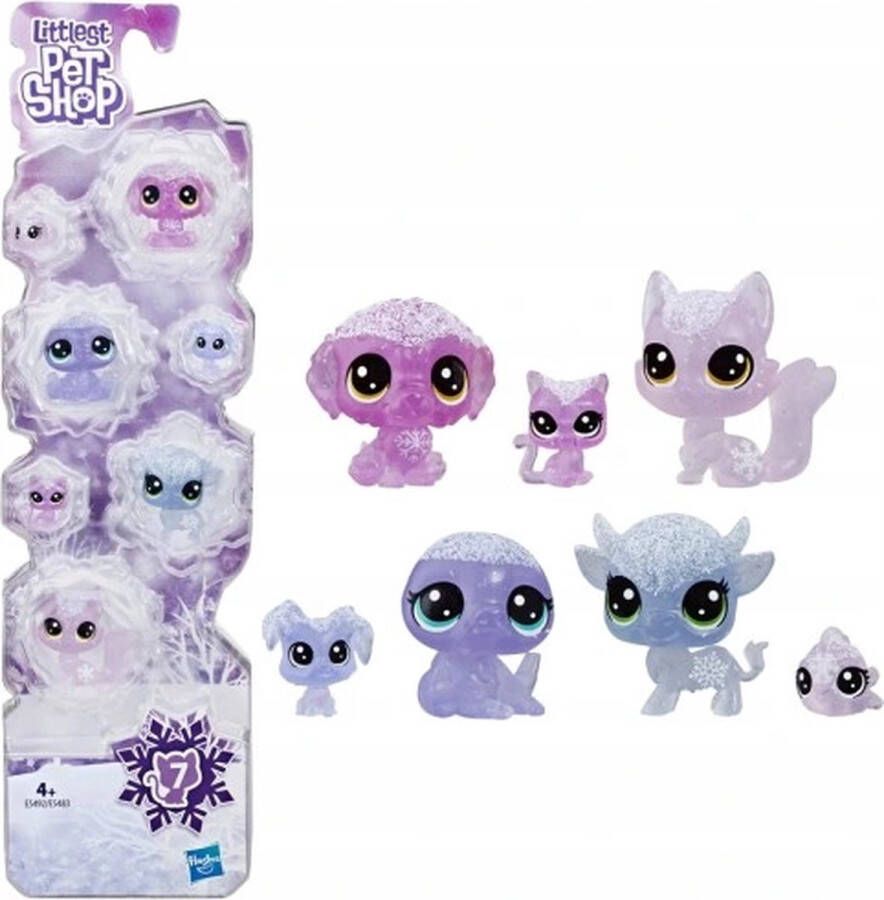 Hasbro Llittlest pet shop frosted favorites paars