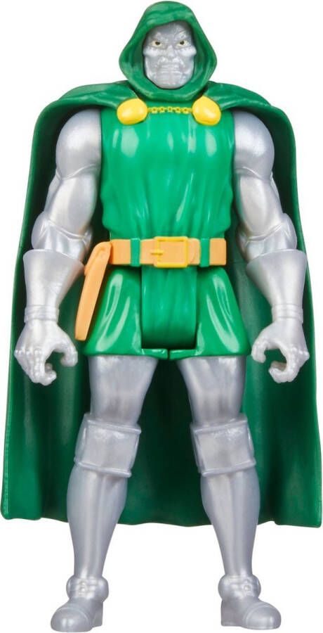 Marvel Hasbro Fantastic Four Actiefiguur Doctor Doom 10 cm Legends Retro Collection 2022 Multicolours