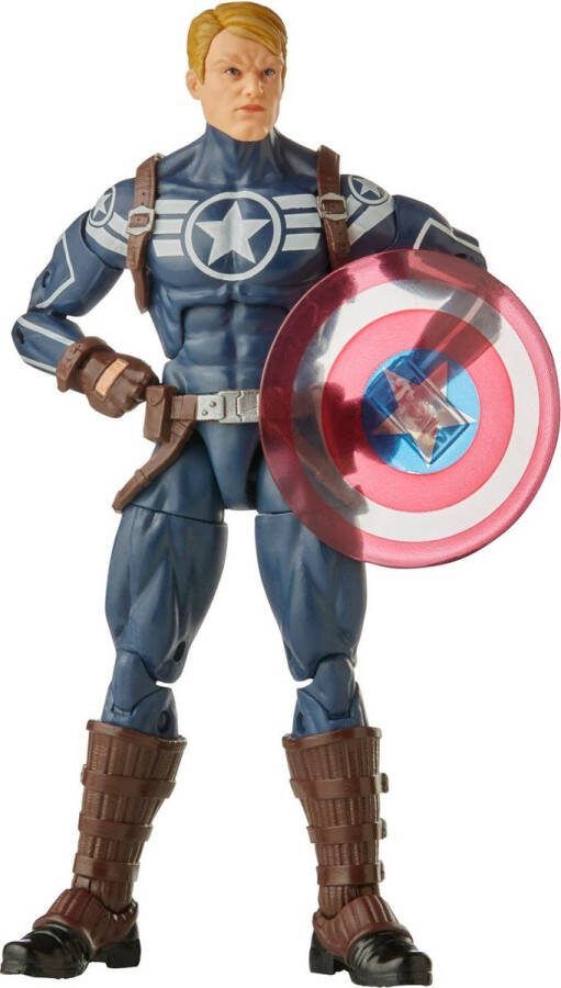Marvel Hasbro Captain America Legends Commander Rogers (BAF: Totally Awesome Hulk) 15 cm Actiefiguur Multicolours