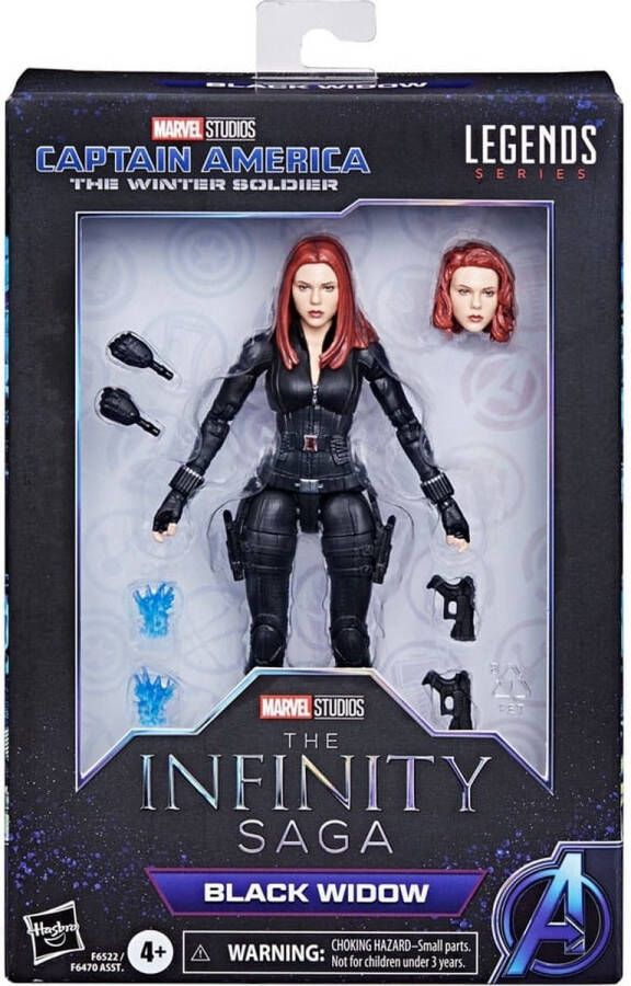 Hasbro Marvel The Infinity Saga Black Widow Actiefiguur 15 cm