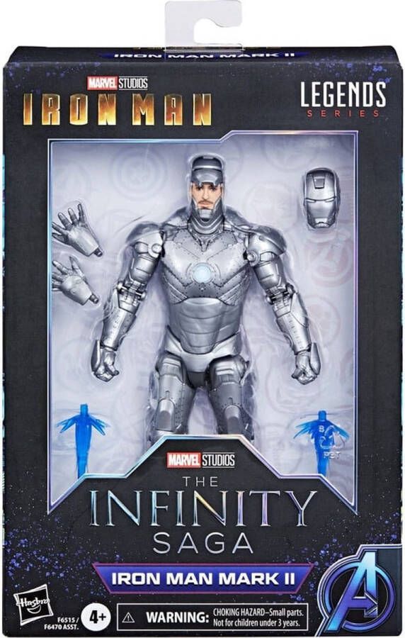 Hasbro Marvel The Infinity Saga Iron Man Mark II Actiefiguur 15 cm