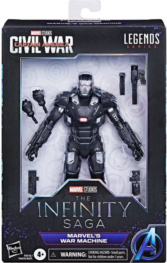 Hasbro Marvel The Infinity Saga Marvel's War Machine Actiefiguur 15 cm