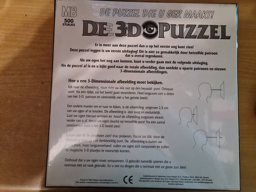 HASBRO MB Puzzel De 3D Puzzel -Vlaggenparade