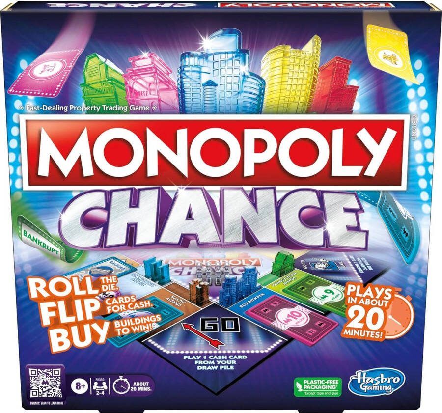 Hasbro Monopoly Chance Engels