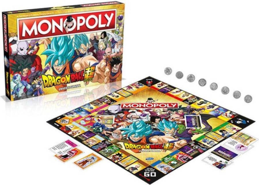 Hasbro Monopoly Dragon Ball Super Universe Survival Edition