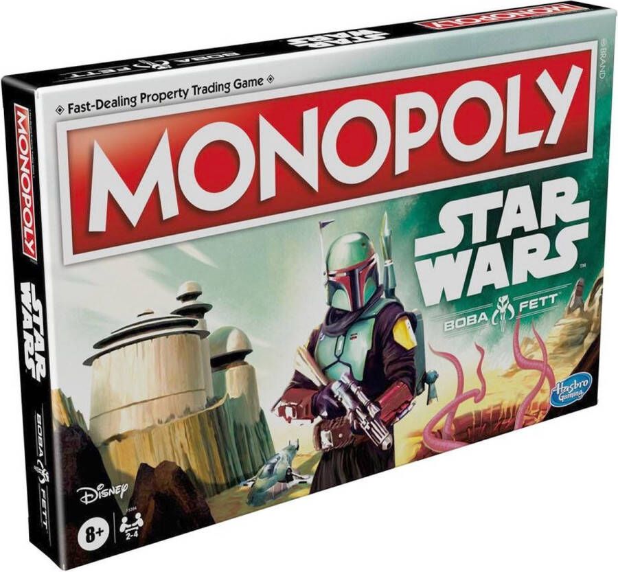 Disney Star Wars Board Game Monopoly Boba Fett Edition *English Version*