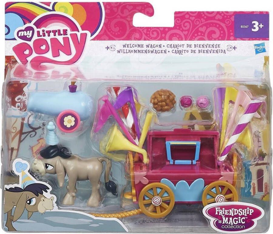 Hasbro My Little Pony Deluxe Welcome Mini Wagon speelfiguur