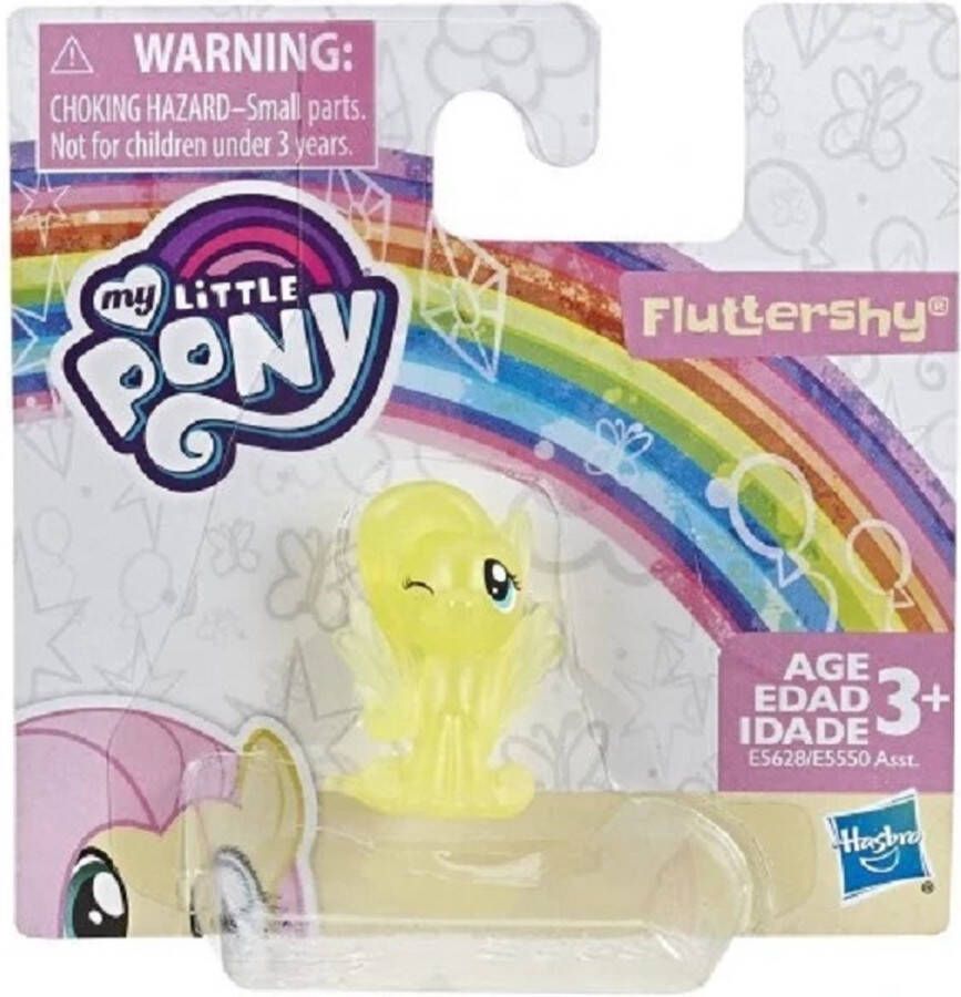 Hasbro My Little Pony Fluttershy mini figuurtje 4 cm Spaar ze allemaal