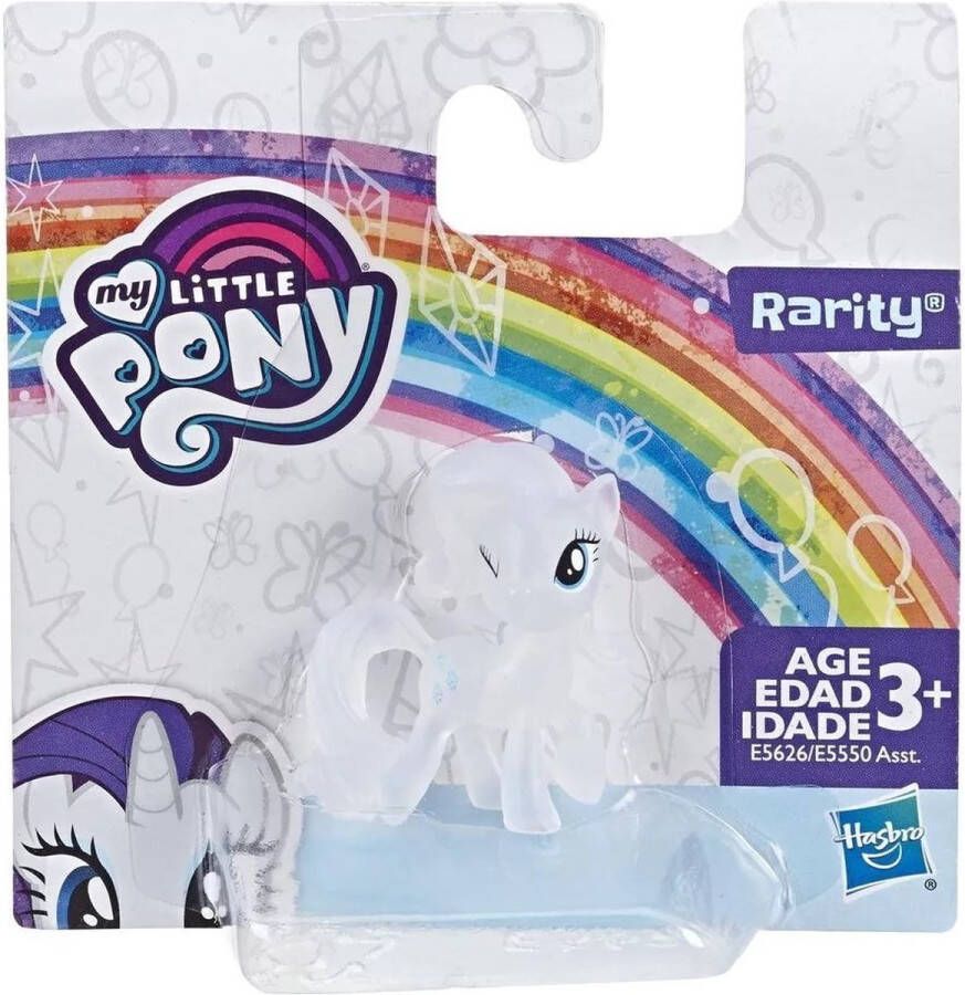 Hasbro My Little Pony Rarity Mini figuurtje 4 cm Spaar ze allemaal