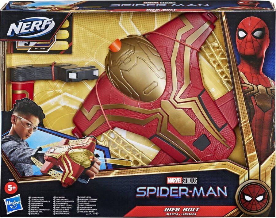 Hasbro NERF Marvel Spider-Man Web Bolt Blaster