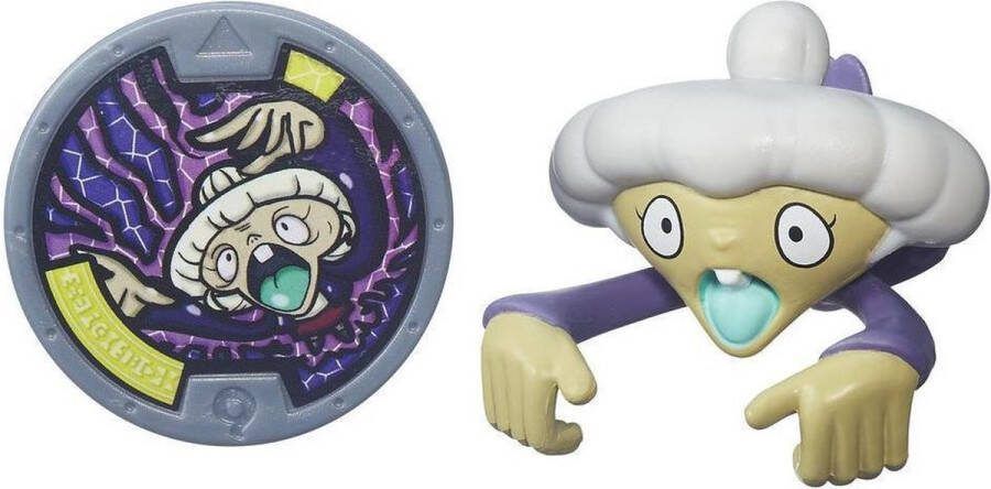 Hasbro Nickelodeon Yo-kai Medal Moments Tattletell Grijs paars