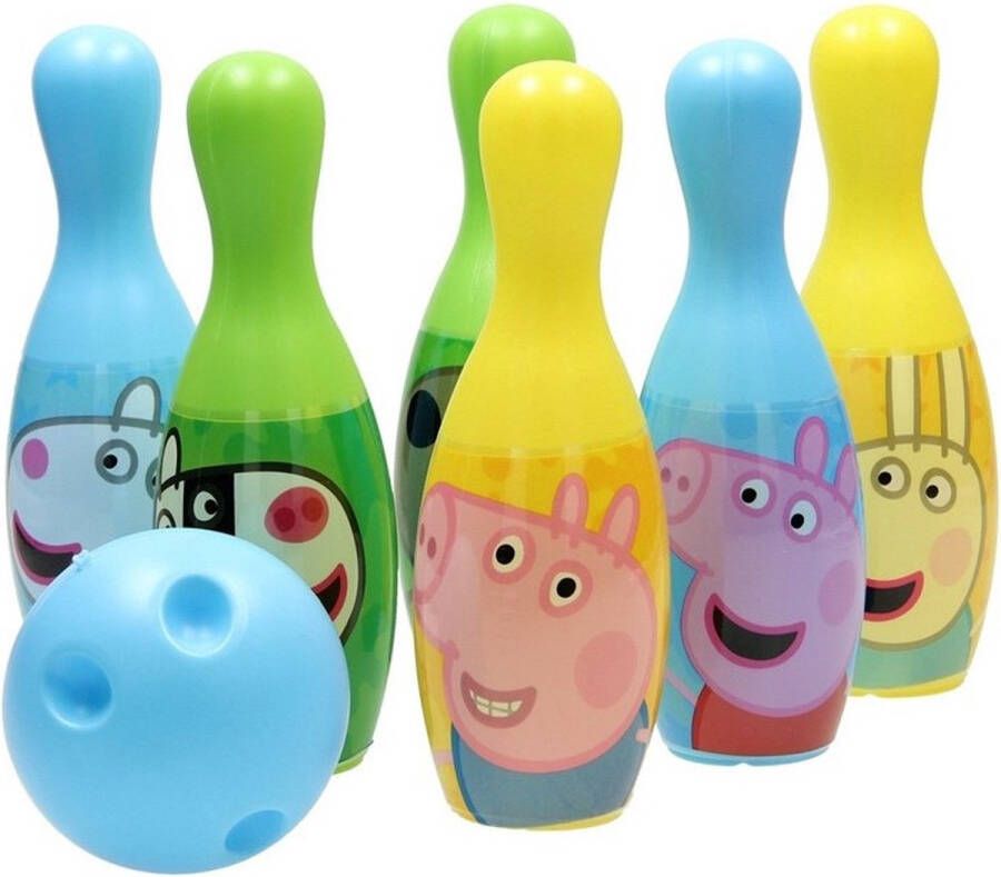 Hasbro Peppa pig Bowlingset spel spelletjes bowlingspel bowlen