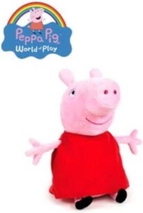 Hasbro Peppa Pig Knuffel Rood 50 cm hoog