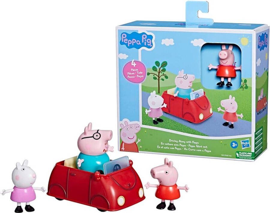 Hasbro Peppa Pig Speelset Auto Rijden Met Peppa Speelgoed