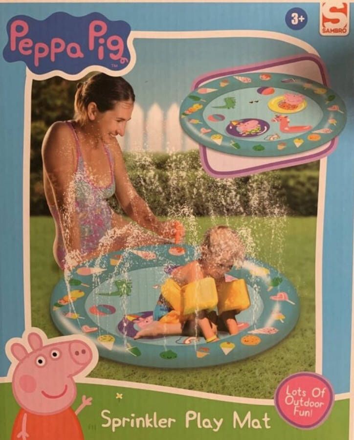 Hasbro Peppa pig water sprinkler speelmat