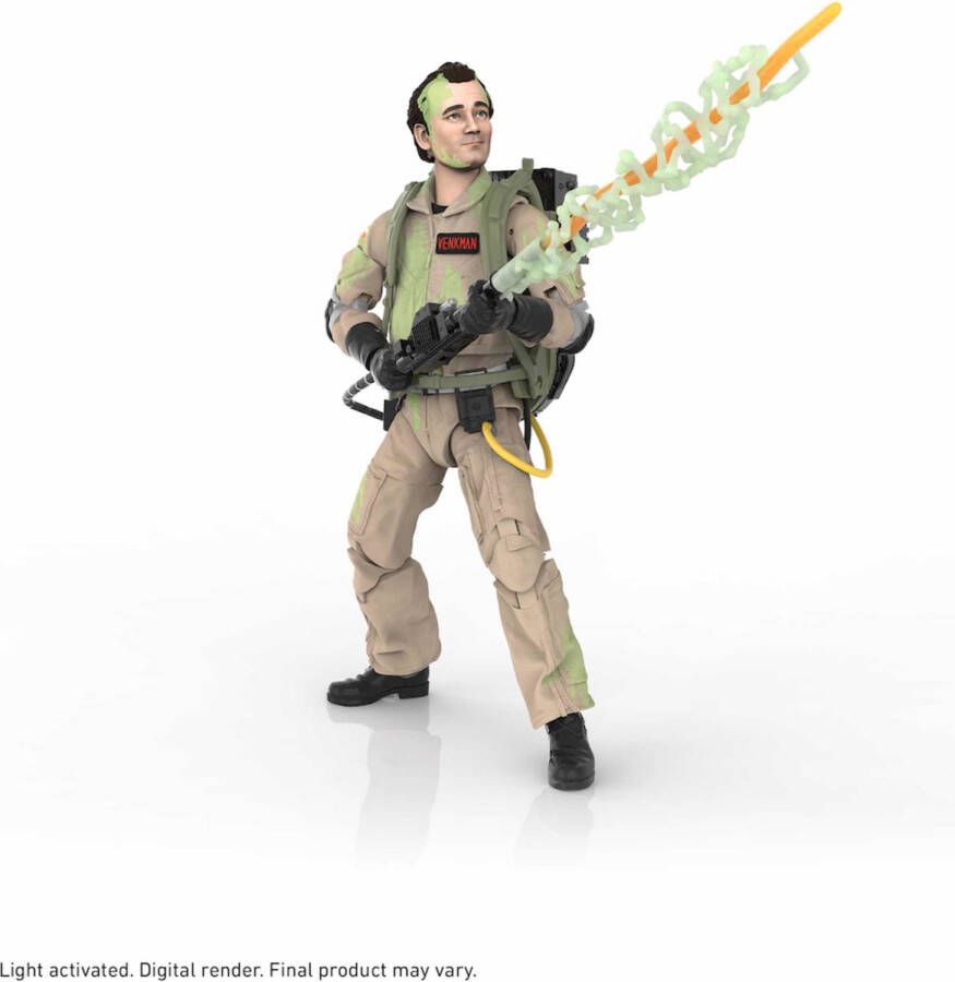 Hasbro Ghostbusters Actiefiguur Glow-in-the-Dark Peter Venkman 15 cm Plasma Series 2021 Multicolours