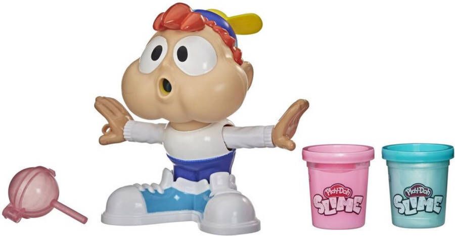 Hasbro Play-Doh Chewin Charlie Speelset Met 2 blikjes Play-Doh Slime