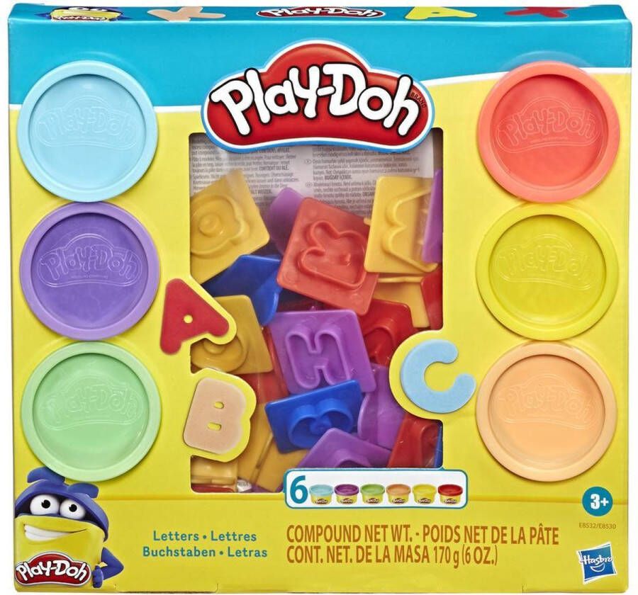 Hasbro Play-Doh Letters Educatief Speelgoed Leren Schrijven