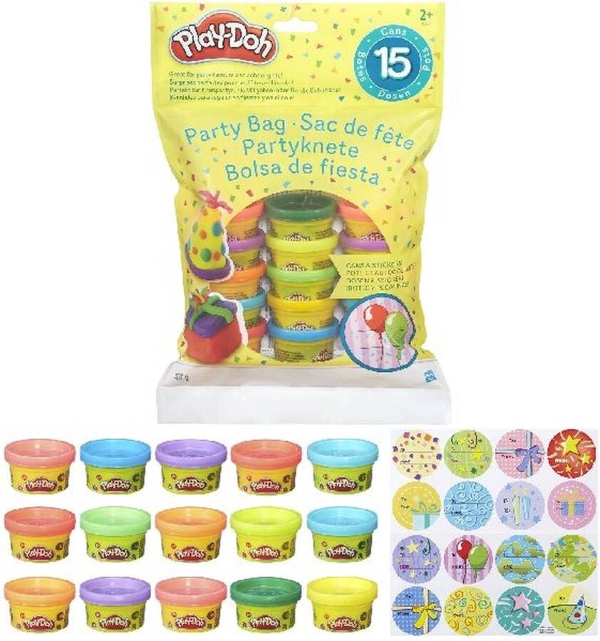 Hasbro Play-Doh Party Bag 15 potjes