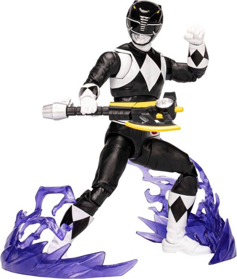 Hasbro Power Rangers Lightning Collection Remastered Action Figure Mighty Morphin Black Ranger 15 cm