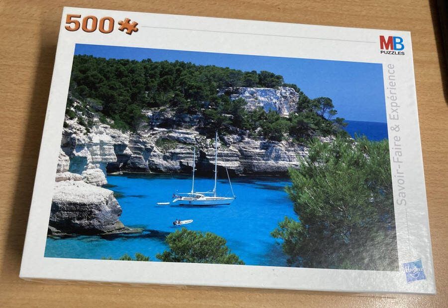 Hasbro Puzzel MB 500 stk 500x340mm Minorque Iles Baléares Espagne