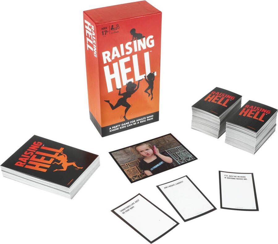Hasbro Raising Hell kaartspel party spel