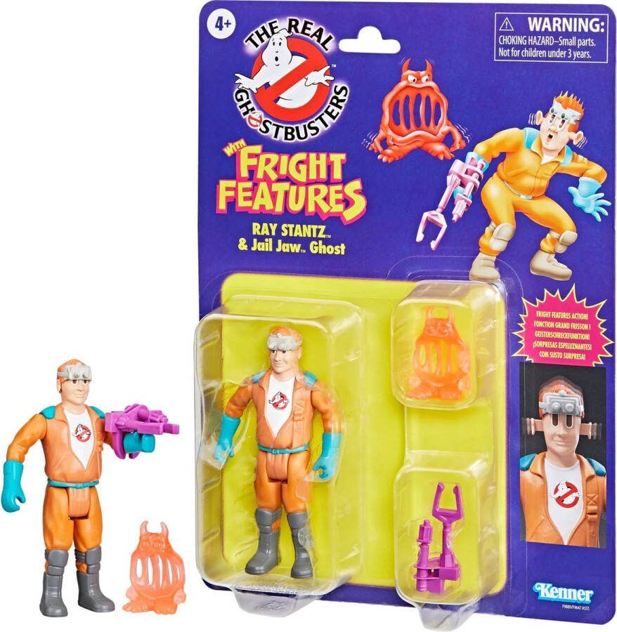 Hasbro Ray Stantz & Jail Jaw Ghost Fright Features The Real Ghostbusters Kenner Classics