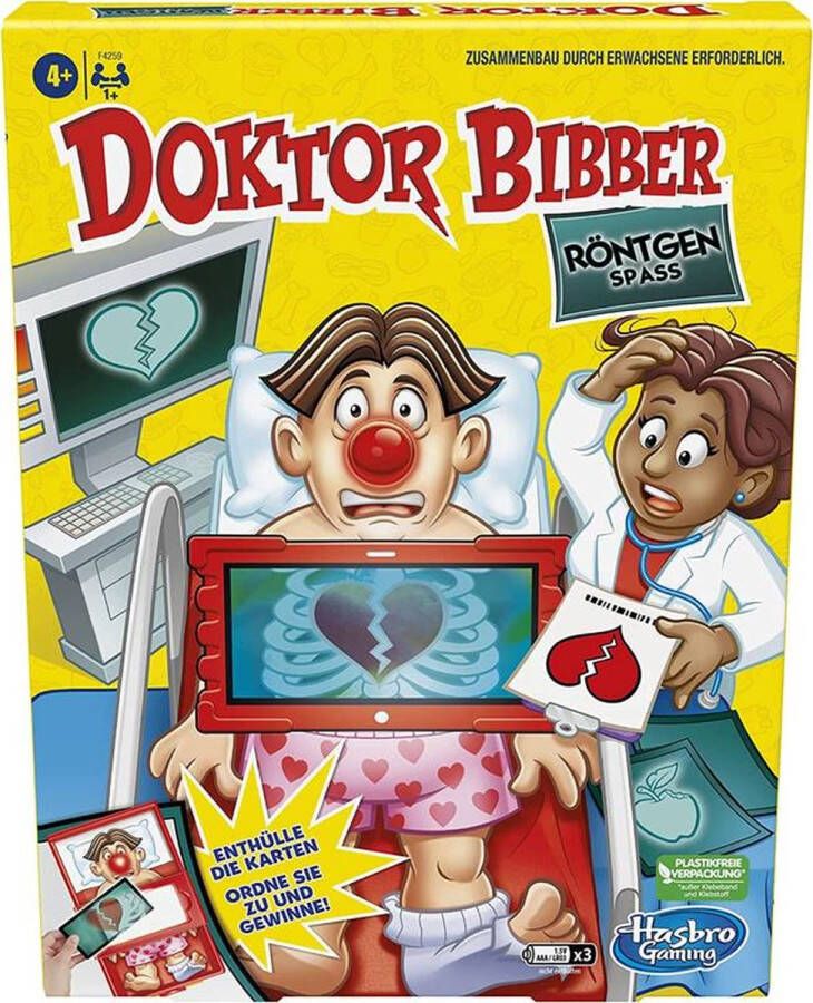Hasbro Spel Operatie ER X-RAY Dokter Bibber