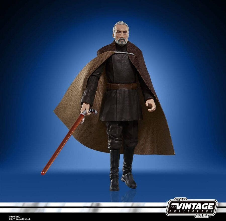 Hasbro Star Wars Episode II Vintage Collection Action Figure Count Dooku 10 cm