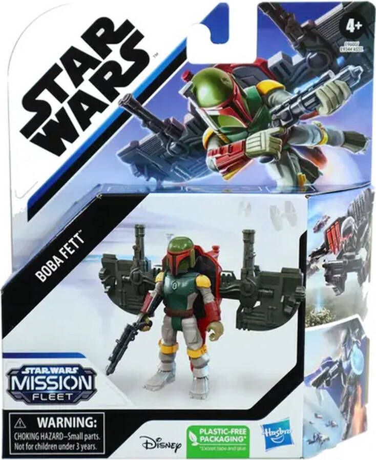 Hasbro Star Wars Mission Fleet: Boba Fett Wing Suit miniatuur actiefiguurset