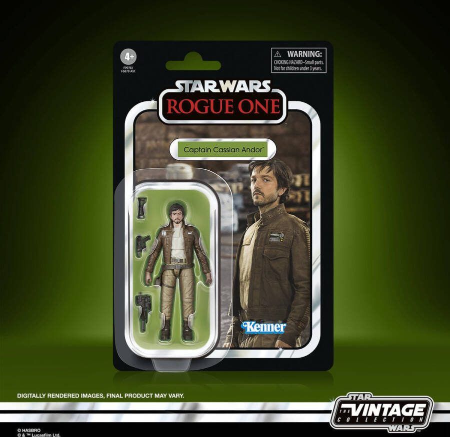 Hasbro Star Wars: Rogue One Vintage Collection Action Figure Captain Cassian Andor 10 cm