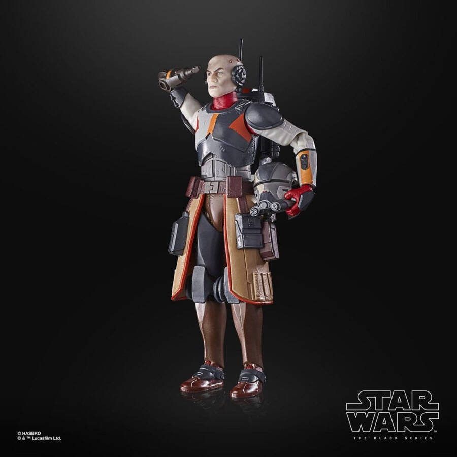 Disney Hasbro Star Wars The Bad Batch Black Series Echo (Mercenary Gear) 15 cm Actiefiguur Multicolours