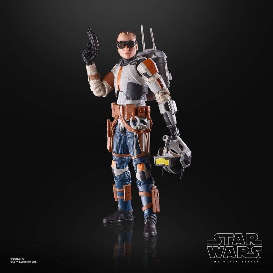 Disney Hasbro Star Wars The Bad Batch Black Series Tech (Mercenary Gear) 15 cm Actiefiguur Multicolours