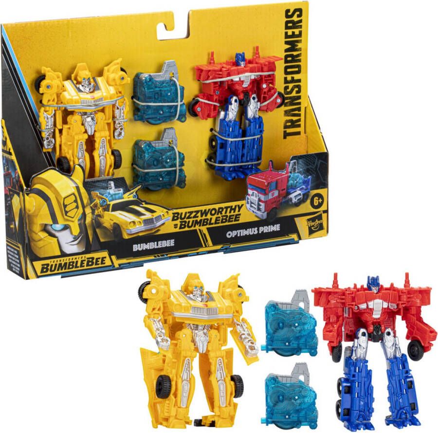 Hasbro Trans Formers Buzzwarthy Bumblebee Energon 2-pack