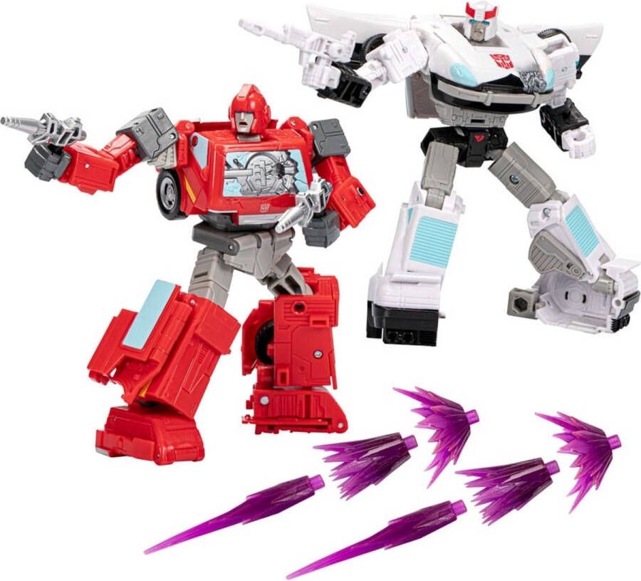 Hasbro Transformers 2-Pack 86-24BB Ironhide (Voyager Class) & 86-20BB Prowl (Deluxe Class)