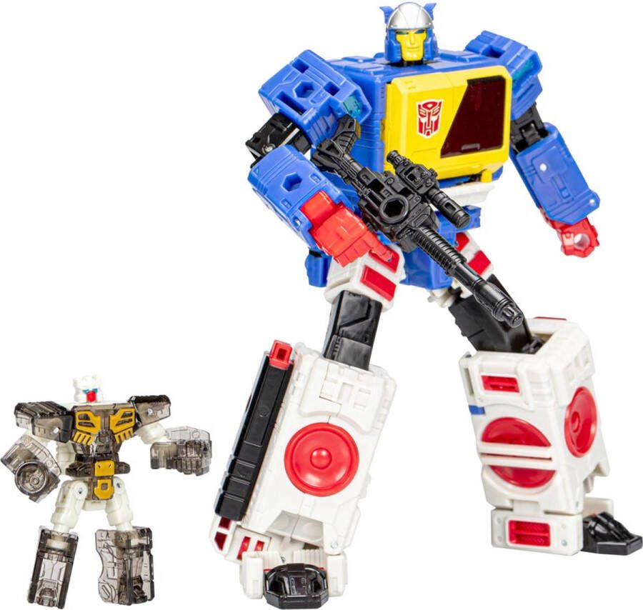 Hasbro Transformers Actiefiguur Twincast and Autobot 18 cm Rewind Generations Legacy Evolution Voyager Class Actiefiguur
